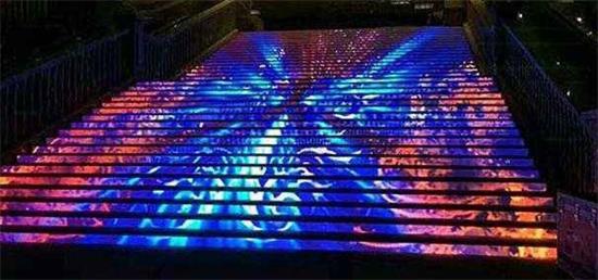 LED台阶地砖屏